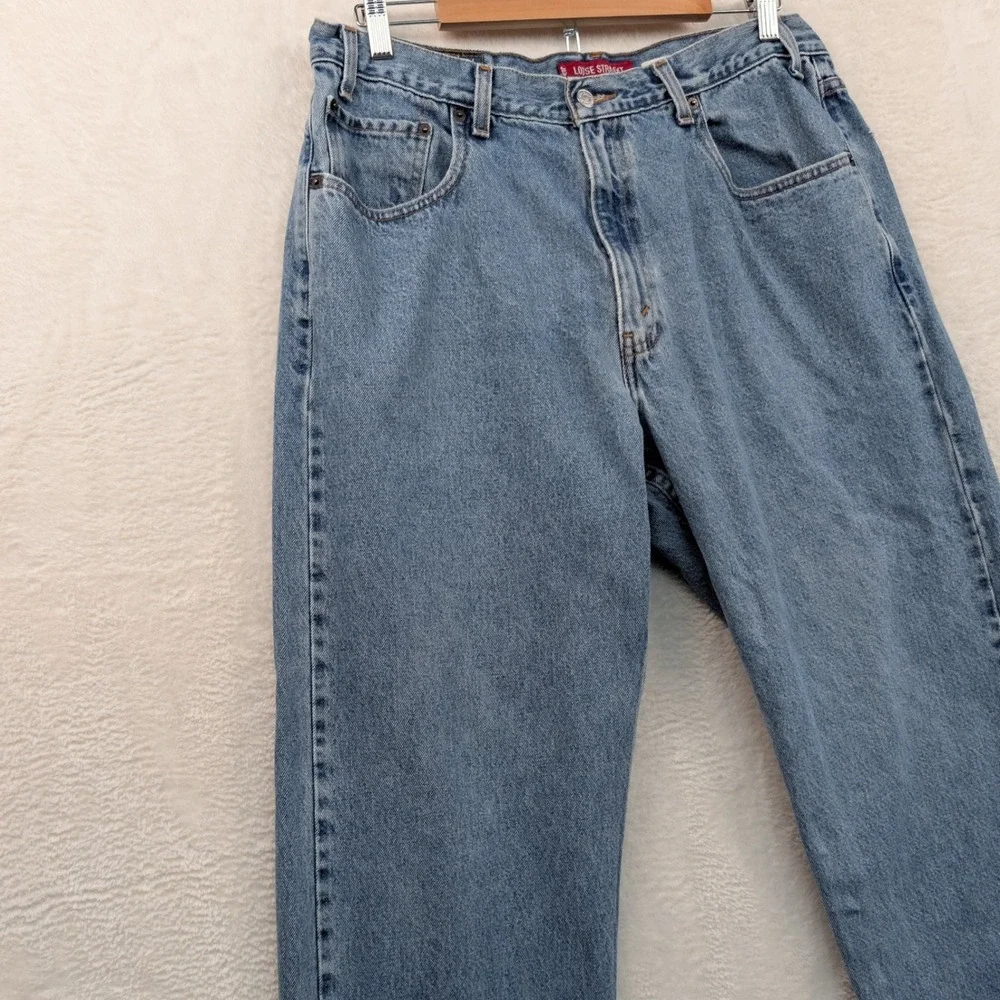 VTG Levi's 569 Jeans Men 37x32 Blue Loose Straight Skater Streetwear Red Tab Y2K